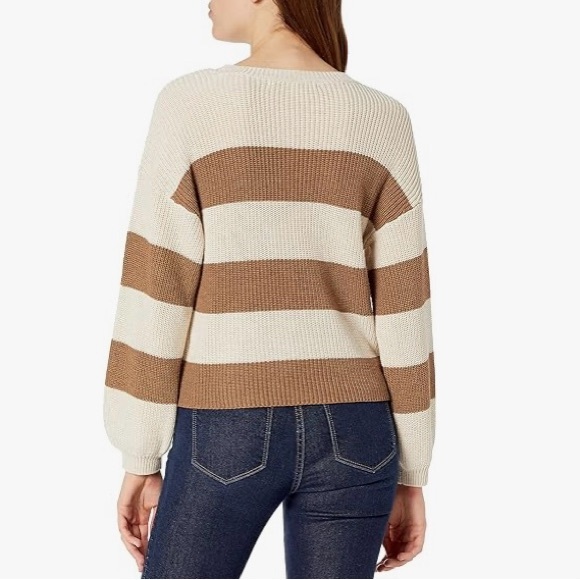 Cupcakes & Cashmere Striped Rimes Sweater - Picture 2 of 12